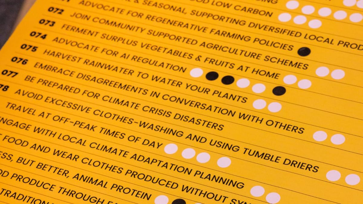 No climate resolutions yet? Start this year differently