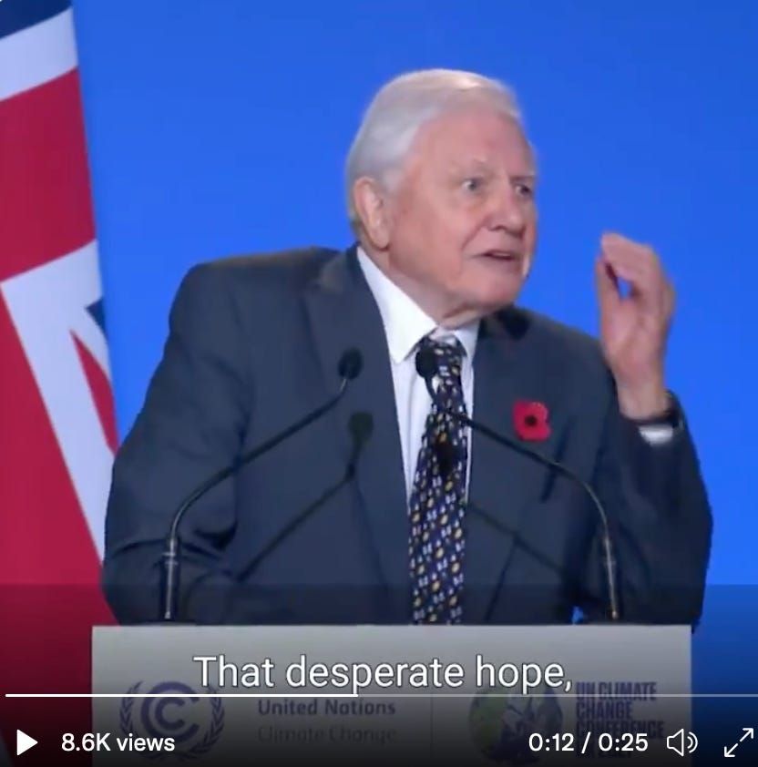 COP26: that desperate hope