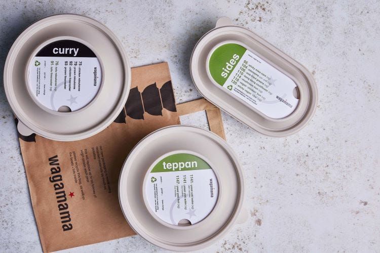 Wagamama's new packaging aims to reduce virgin plastic use