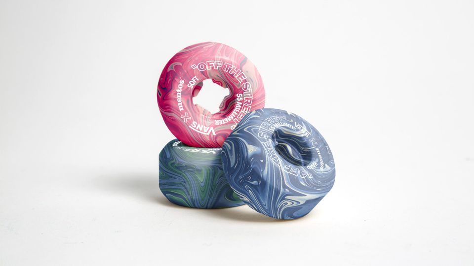 Students turn discarded chewing gum into skateboard wheels