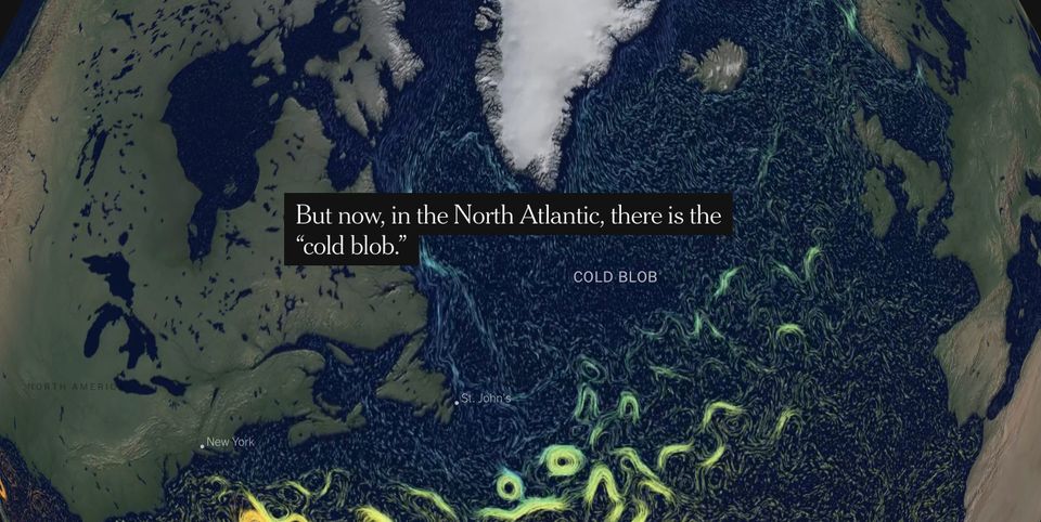 NYT illustrates changing Gulf Stream, a 'light recipe' to grow in the dark and will EVs mean the end of the car dealership?
