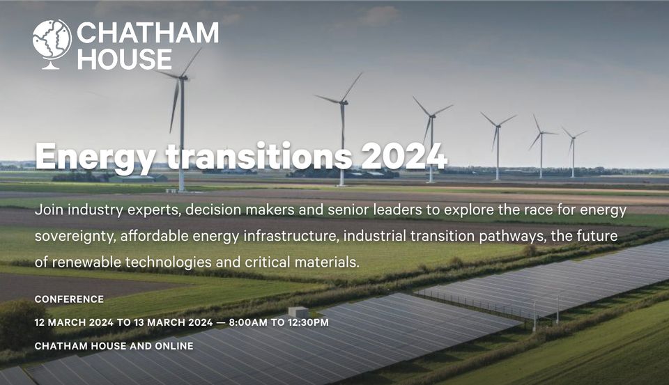 Coming up this week, URGE has helped organise a roundtable on behavioural change during the Energy Transitions 2024 event at Chatham House.
