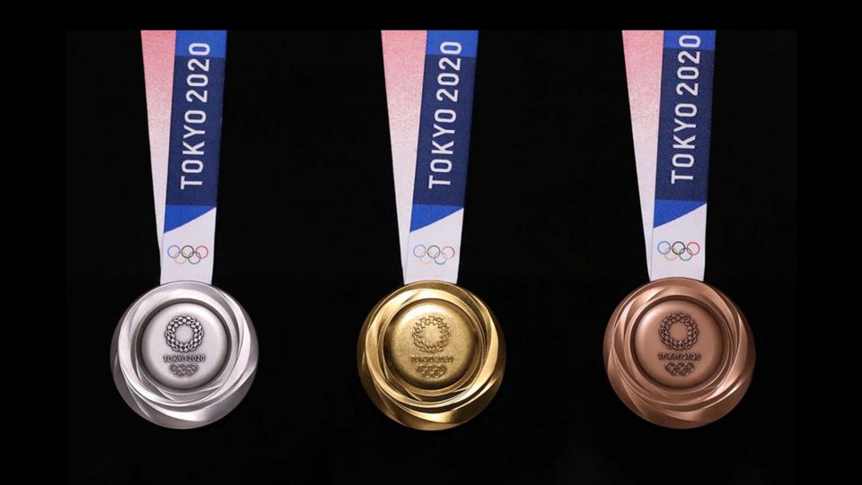Tokyo Olympics' recycled medals