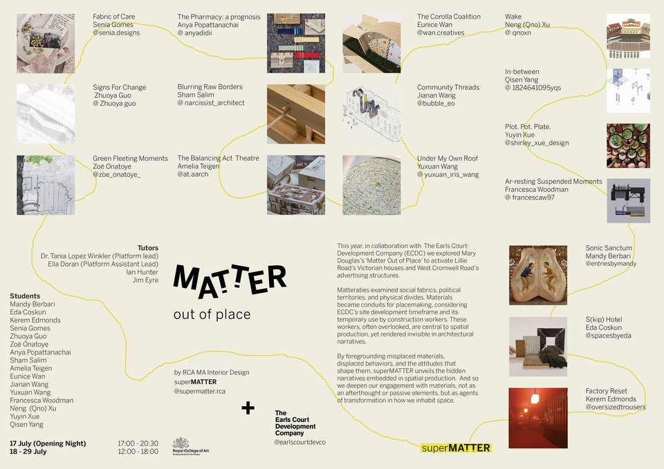 Now showing: superMATTER and THIRST: In Search of Freshwater
