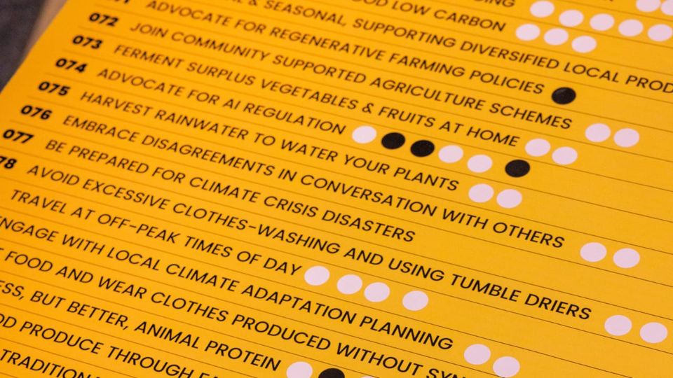 No climate resolutions yet? Start this year differently