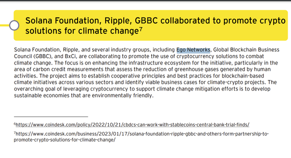 Solana, Ripple, GBBC