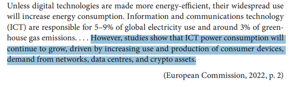 EU STRIKES! Power consumption of digital currencies ie POW