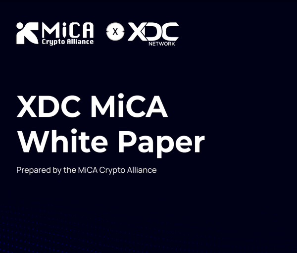 XDC MiCA White Paper