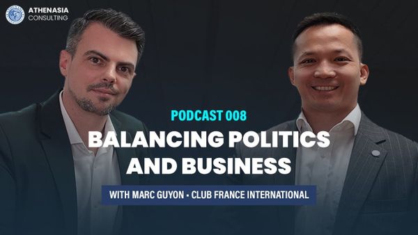 ATHENASIA TV - Balancing Politics & Business with Marc Guyon of Club France International