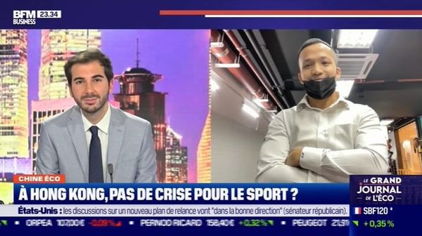 BFM Business - Chine Éco : À Hong Kong, pas de crise pour le sport ? par Erwan Morice - 16/12/2020