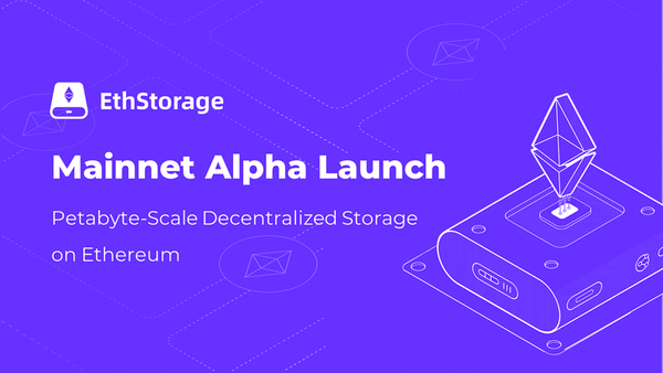 EthStorage Mainnet Alpha Launch: Petabyte-Scale Decentralized Storage on Ethereum