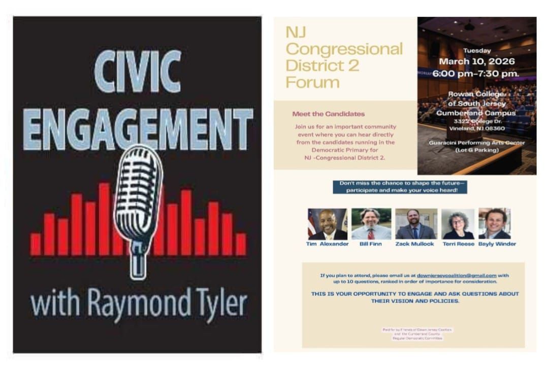 Tuesday March 10th Rowan College Hosted The NJ Congressional District 2 Meet The Candidates Forum