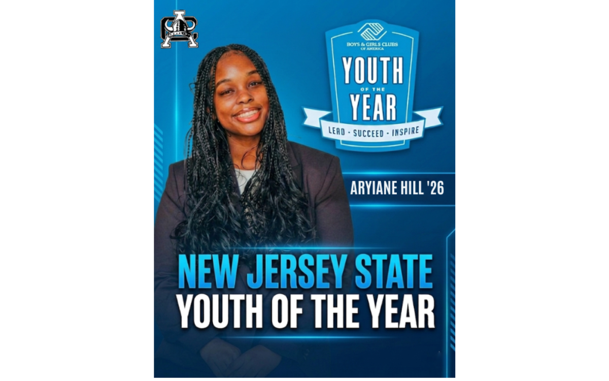 Atlantic City High School Senior Aryiane Hill Named 2026 New Jersey Youth of the Year