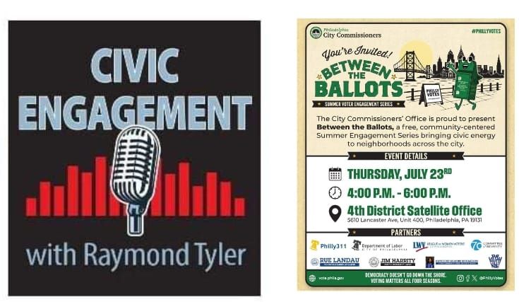 CIVIC ENGAGEMENT: Philadelphia City Commissioners Launch ‘Between the Ballots’ Summer Voter Engagement Series to Connect Residents with Voting Resources