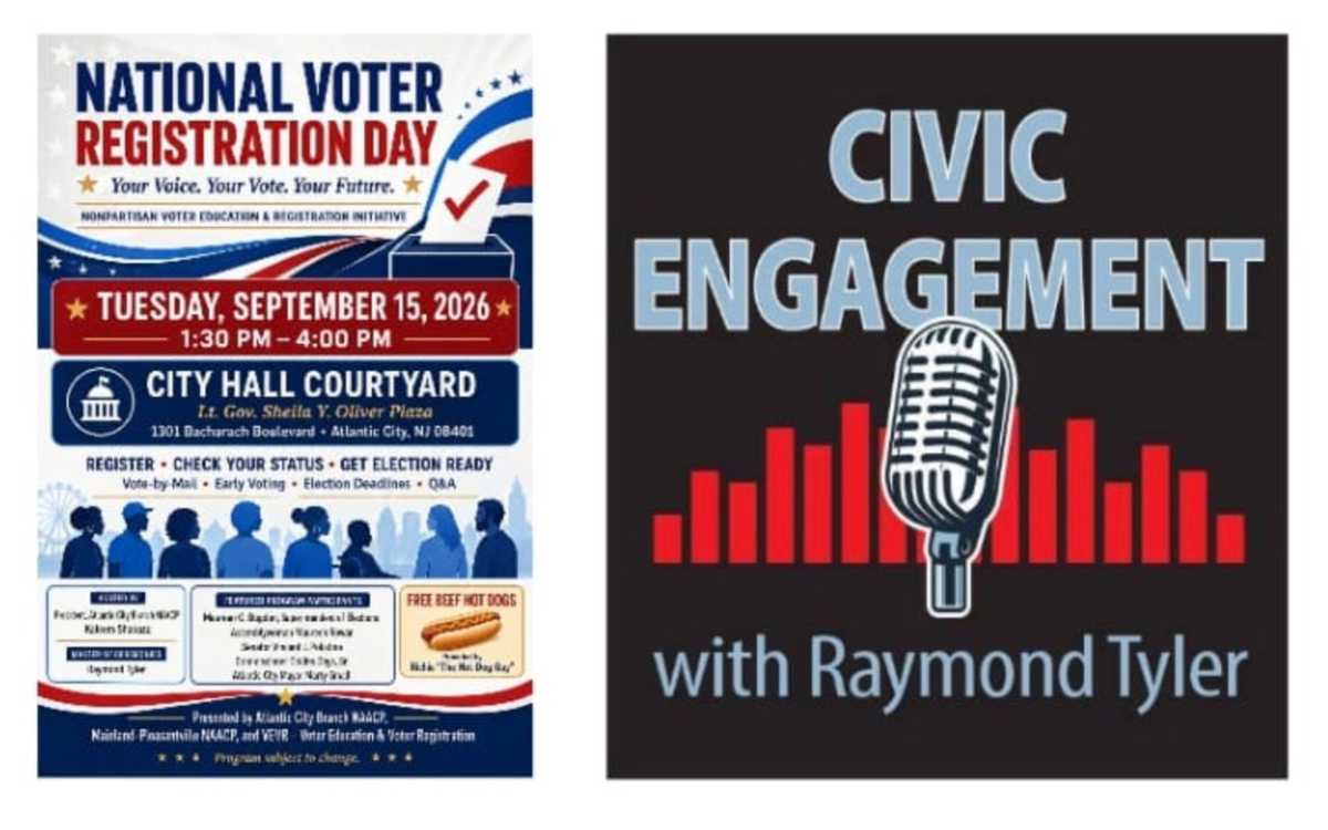 CIVIC ENGAGEMENT: Atlantic City Voter Registration Rally Set for Sept. 15