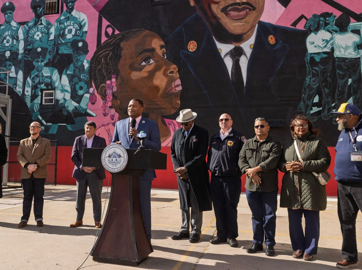 Atlantic City Fire Station 2 Preservation Advances; New Mural Honors Firefighters