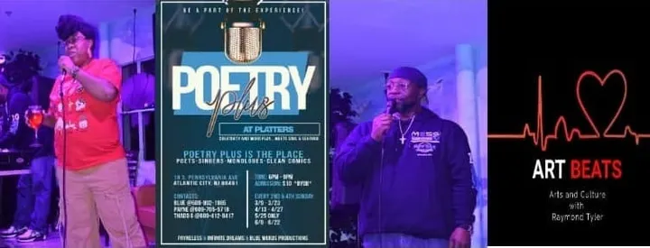 5 Questions with KIA The PRODUCER...Co-Host of Poetry Plus...Another Jewel In The History Of Atlantic City Spoken Word Venues!