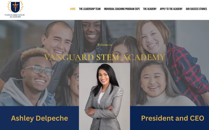 STEM Visionary: Ashley Delpeche Empowers Future Leaders Through Vanguard STEM Academy