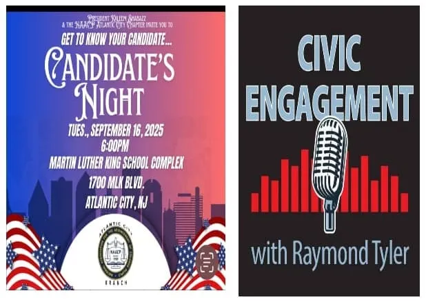 NAACP AC Branch to Host Candidate's Night on Tuesday October 16, 2025