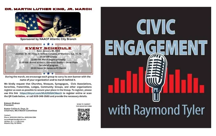 Atlantic City NAACP to Host MLK Day March and Community Celebration