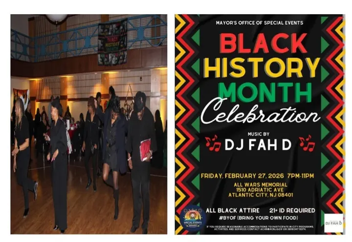 Atlantic City Celebrates Black History Month With Community Event at All Wars Memorial Building (Photo Gallery)