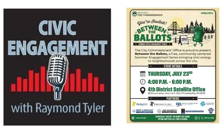 CIVIC ENGAGEMENT: Philadelphia City Commissioners Launch ‘Between the Ballots’ Summer Voter Engagement Series to Connect Residents with Voting Resources