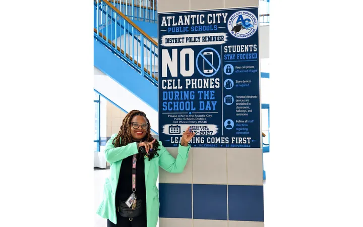 Atlantic City High School Students Embrace New Cellphone-Free Policy