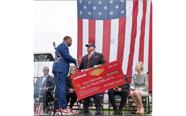 Mayor Marty Small Donates $25,000 to Atlantic City 9/11 Memorial on 25th Anniversary