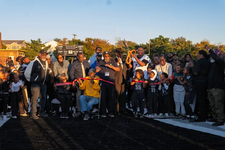 Atlantic City’s Dolphins Field Reopens After $1.33 Million Renovation