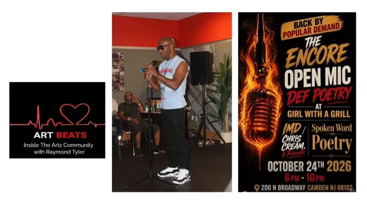Chris Cream and Friends Bring The Encore Open Mic to Camden Oct. 24, 2026
