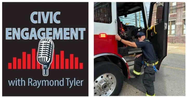 CIVIC ENGAGEMENT: Off-Duty Atlantic City Fire Captain Tim Schwegman Helps at Margate House Fire