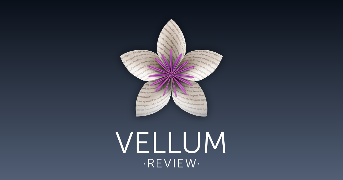 Vellum Review: Simple Page Layout for Self-Publishers