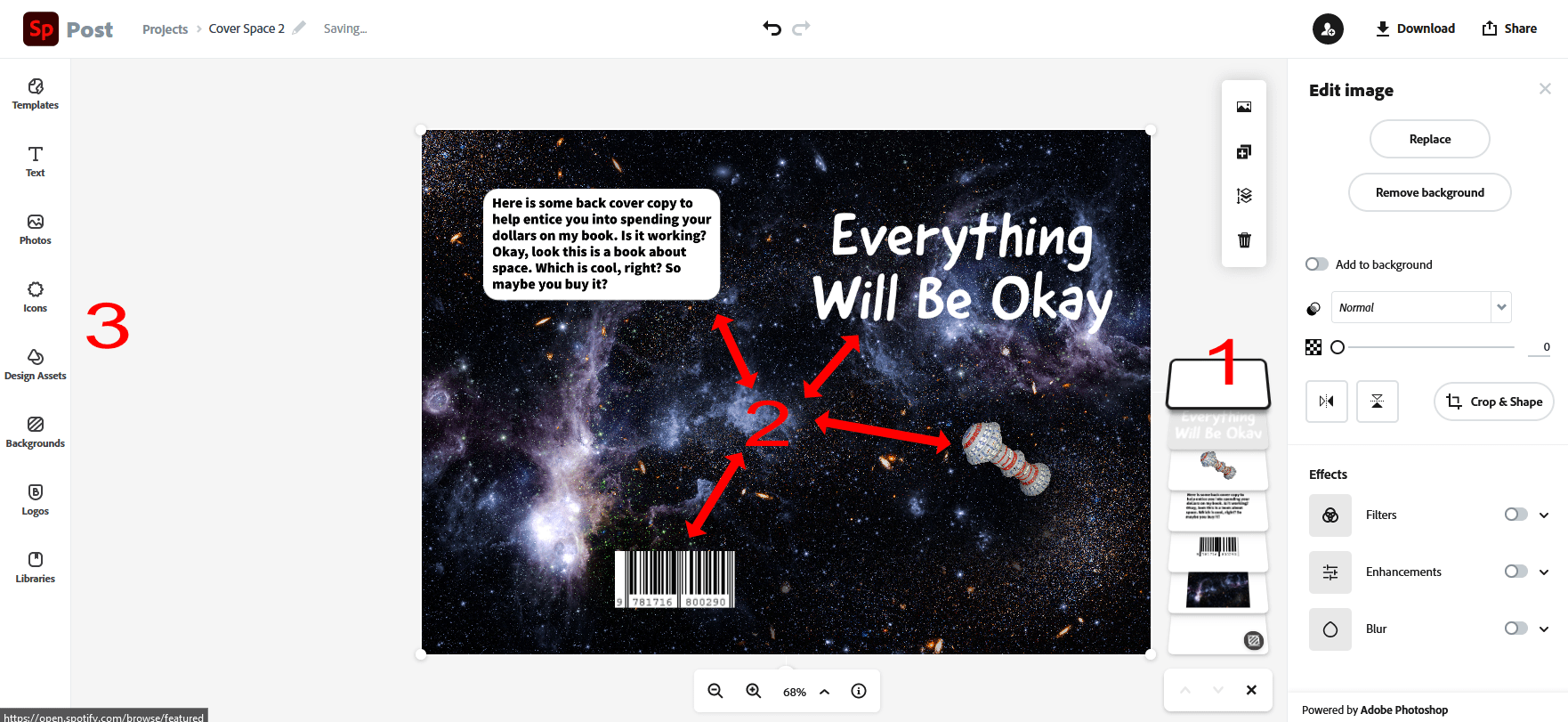 Adobe Spark Created Cover