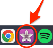 The Vellum dock icon
