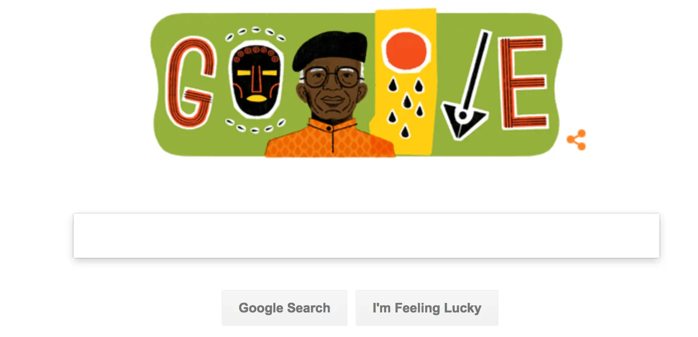 November 16, 2017 – Google’s custom “Doodle”