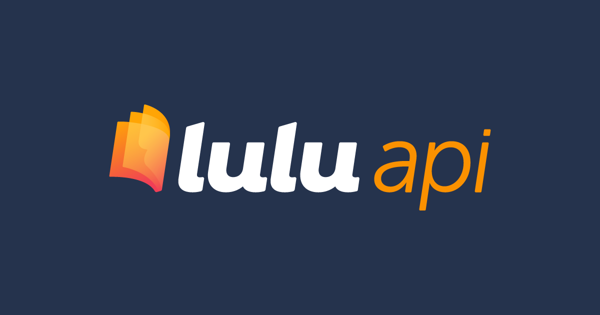 Understanding API: Lulu Book Printing