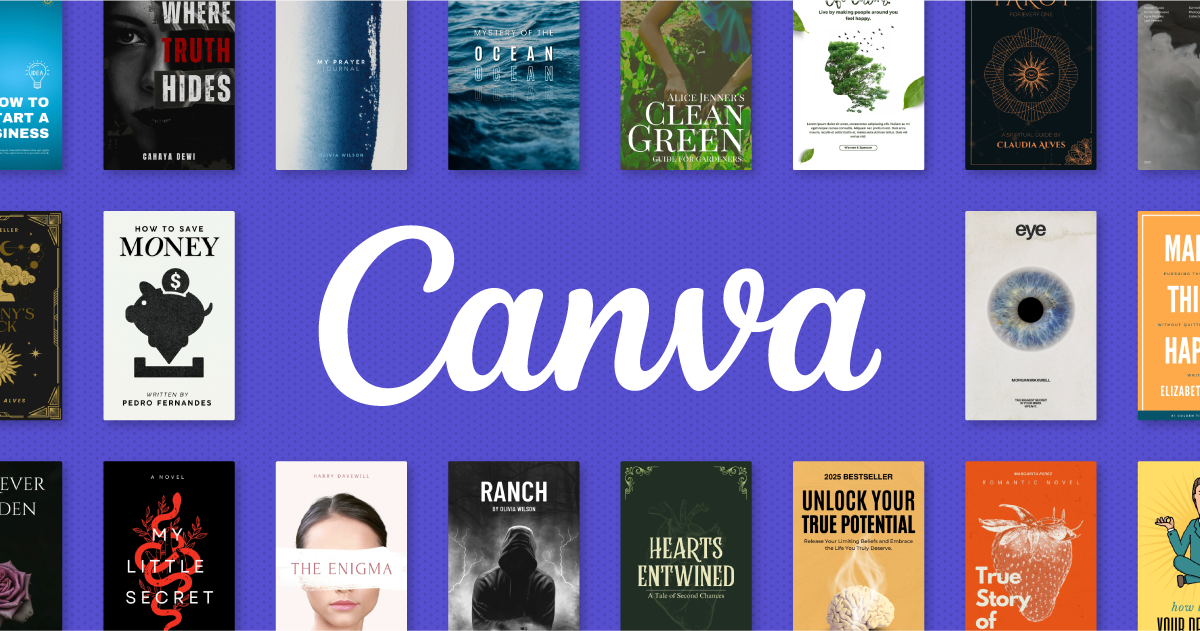 Using Canva for DIY Book Covers
