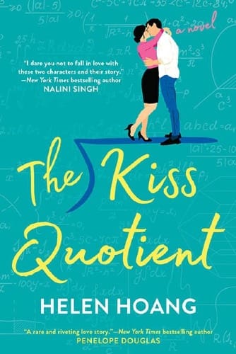 Cover for the book 'The Kiss Quotient'