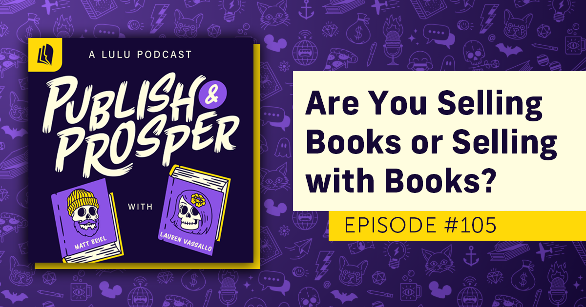 Are You Selling Books or Selling with Books?