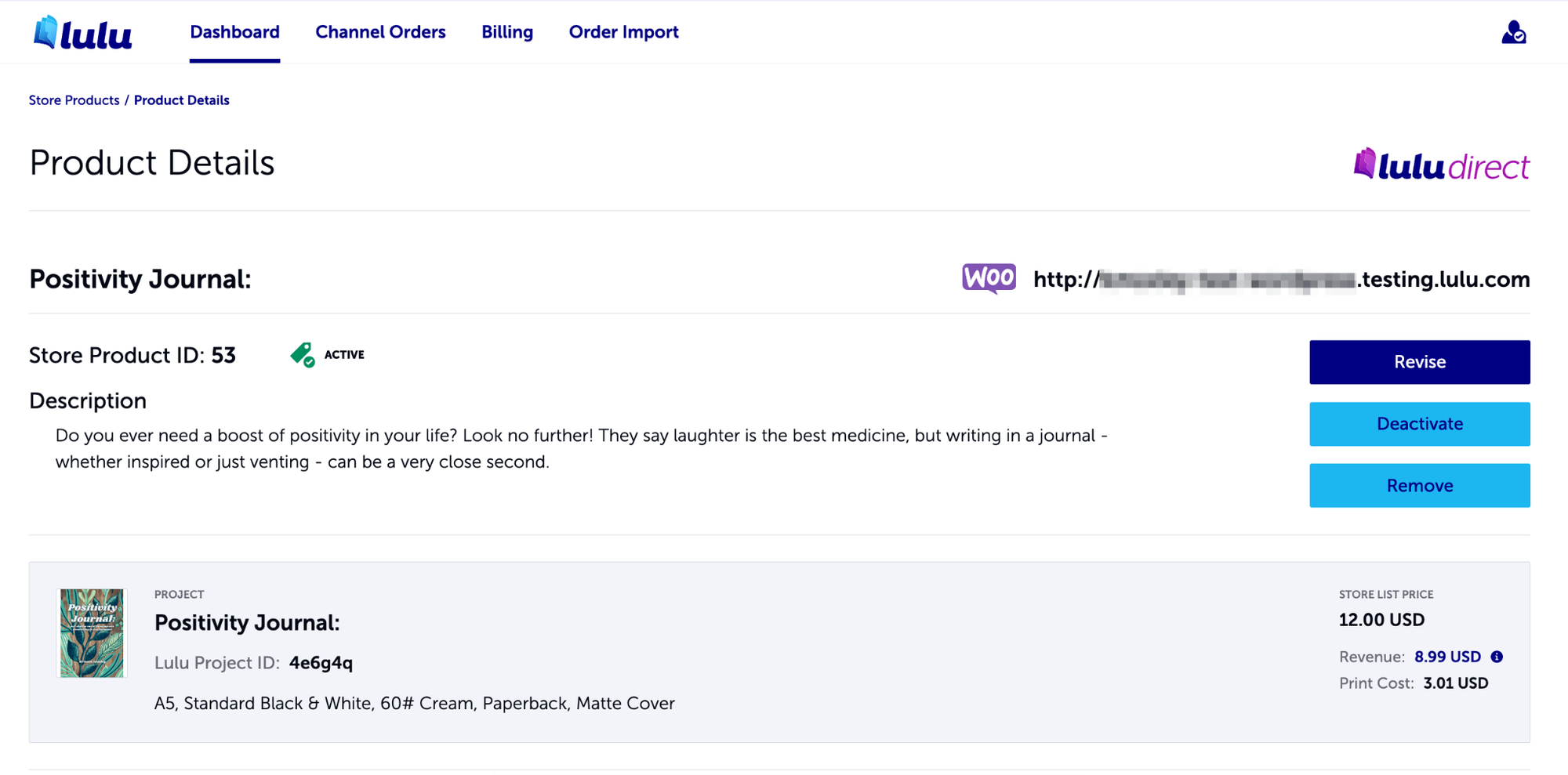 Lulu Direct Dashboard Walkthrough
