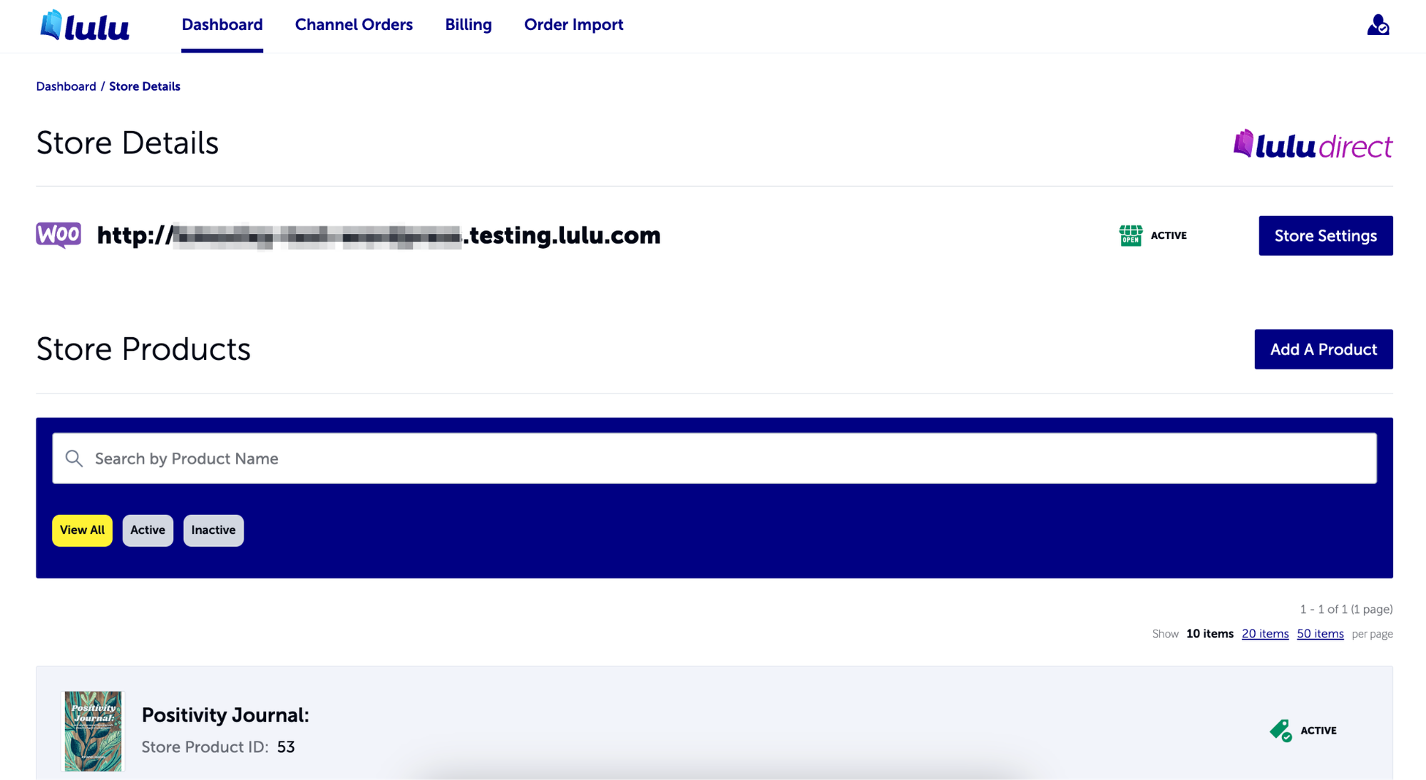 Lulu Direct Dashboard Walkthrough