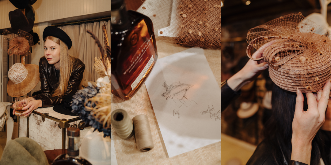 Woodford Reserve Partners with Milliner, Debuts Derby Hat Collection