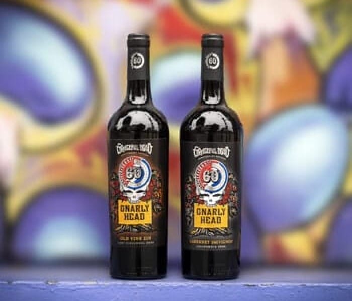 Gnarly Head Wines Marks Grateful Dead's 60-Year Legacy