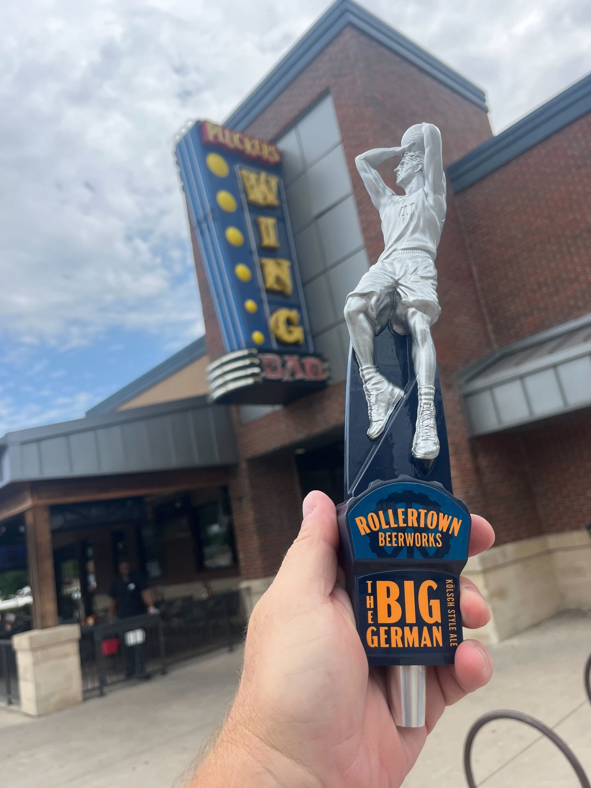Rollertown Beerworks Tap Handle Honors Dirk Nowitzki