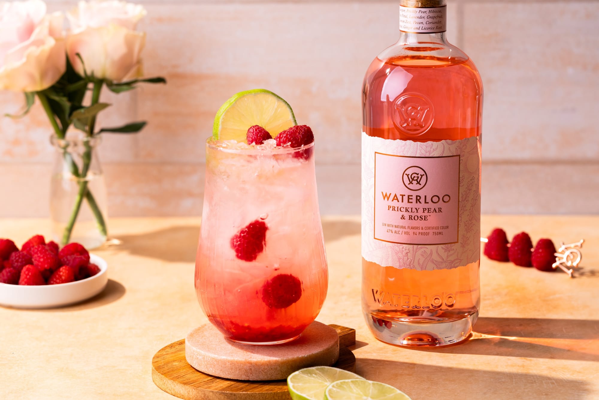 Roseberry & Rose Gin & Tonic