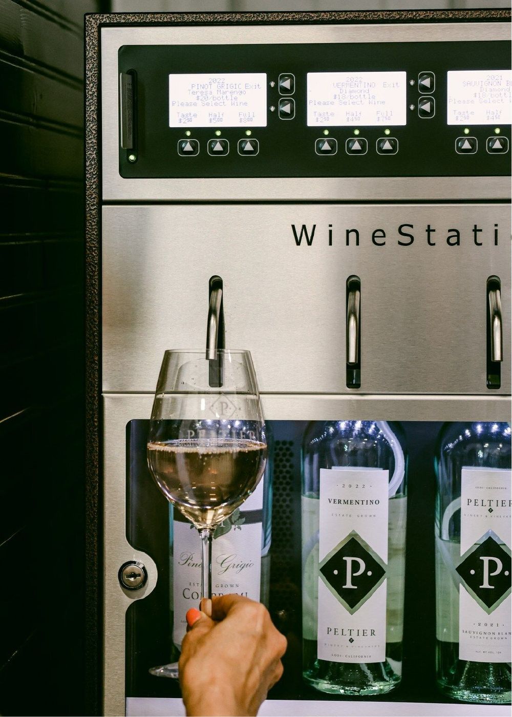 Peltier Winery Debuts Wine Dispensing System post image
