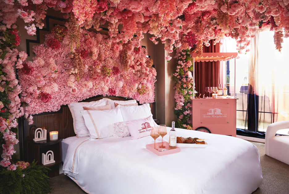 For $4,051, You Can Sleep Beneath 5000 Pink Petals post image