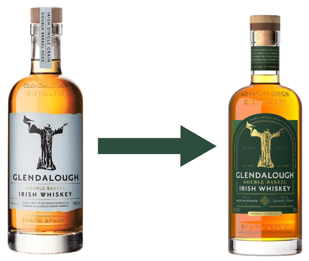 Glendalough Unveils New Package for Double Barrel Irish whiskey post image