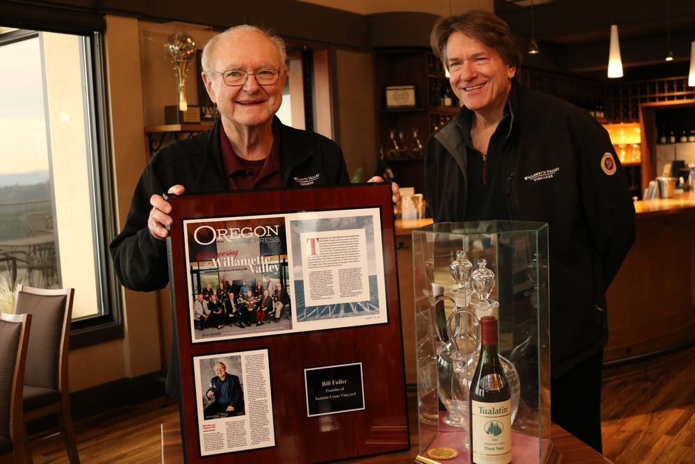 Bill Fuller, 88, Willamette Valley Winemaker, Received Best of Show in Red, White from Queen Elizabeth II post image