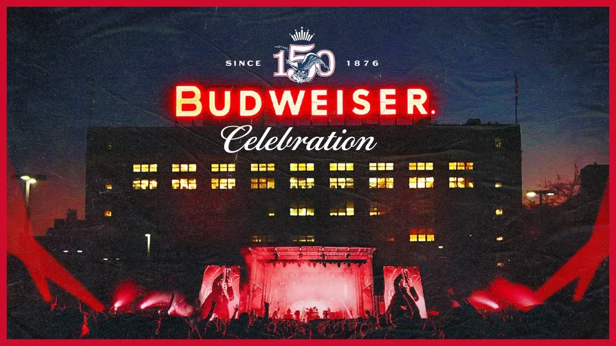 Budweiser to Mark 150 Years with Once-in-a-Lifetime Brewery Party